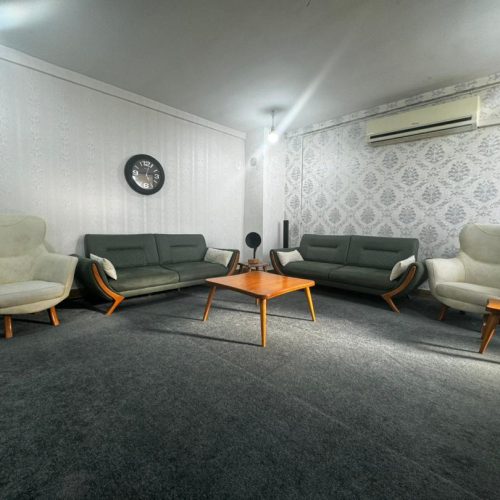 مبل 8 نفر جلو مبلی و عسلی