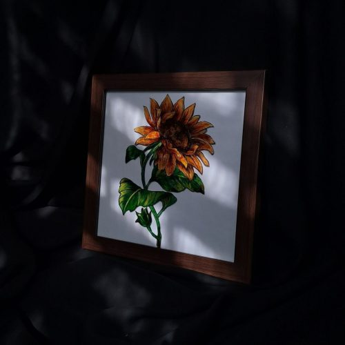 نقاشی رویه پارچه و نقاشی رویه بوم وفتوشاپ