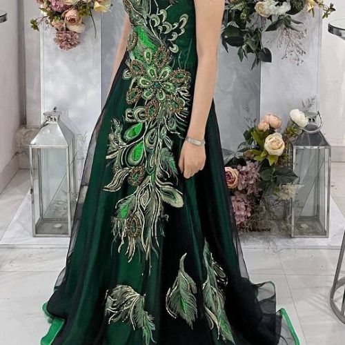 لباس کار شده ی مجلسی