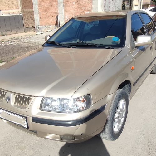 سمند 87 بژ دوگانه کارخانه