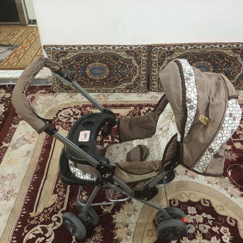 کالسکه وکریروگهواره کاملاتمیزودرحدنو