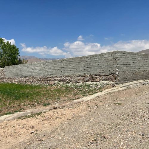 فروش زمین400متری.4دیواری