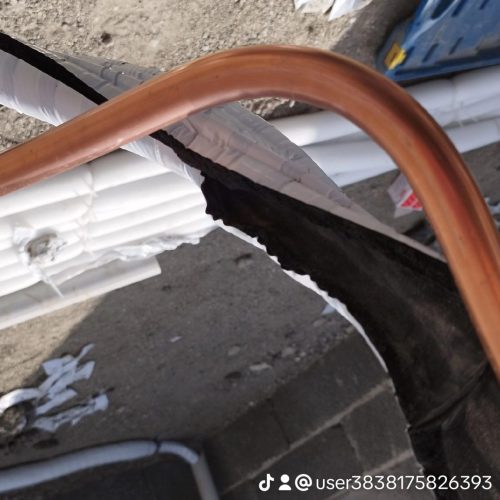 آماده سازی و نصب لوله کولر گازی