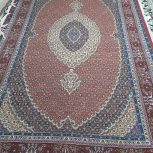 2جفت فرش دستبافت6متری نخ علانقش ریزماهی