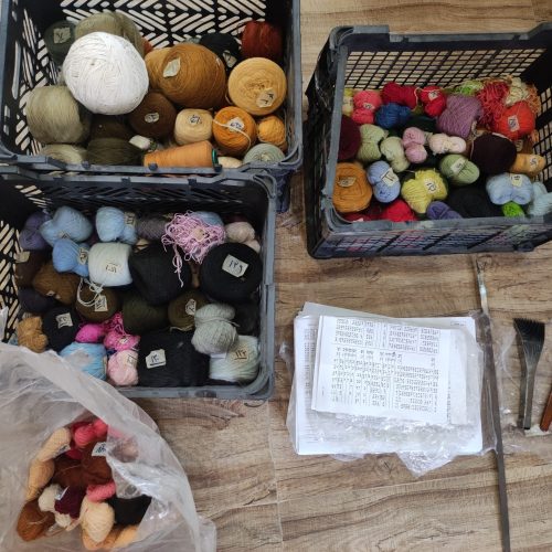 تابلوفرش ابریشمی دستبافت