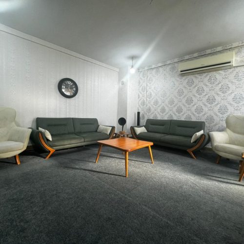 مبل 8 نفر جلو مبلی و عسلی