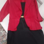 یک عدد کت دامن سرهم مجلسی ساتن در حد نو مناسب سایز 36 تا 38