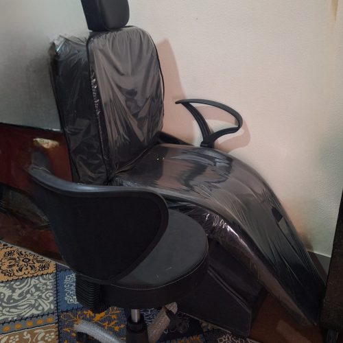 صندلی تاتو به همراه صندلی چرخشی