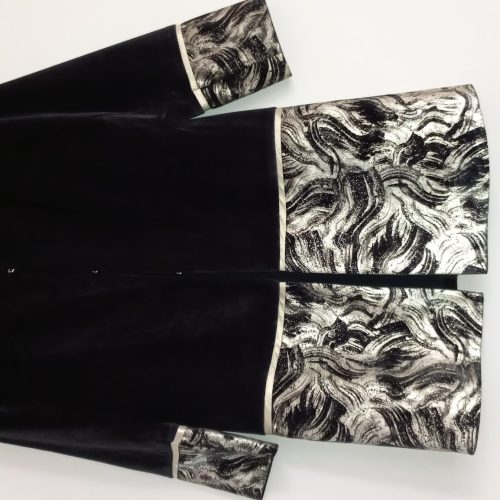 مانتو مخملی مجلسی