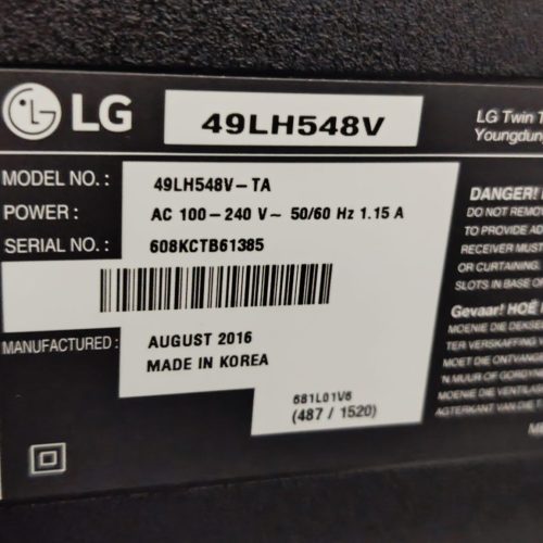 تلویزیون 49 اینجا ال جی ال ای دی