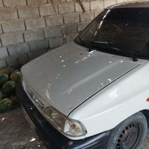 پراید صبا سفید مدل 96