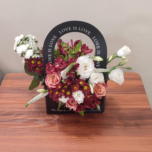 گل طبیعی (سبد گل)