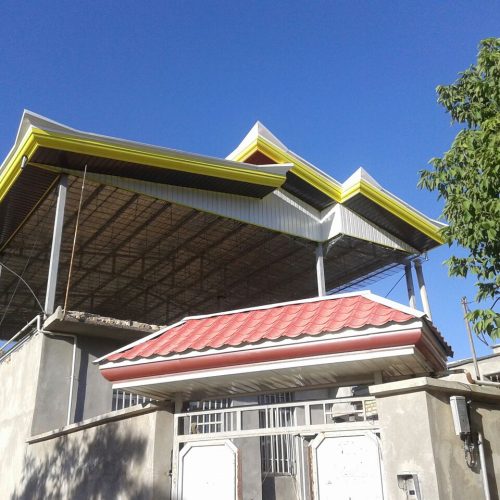 نصب انواع شیروانی و سقف های سبک