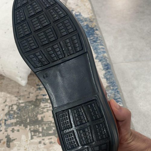 کفش مجلسی عسلی مردانه