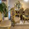 مبل 9 نفره تمام چوب طرح کویین