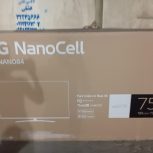یه عدد کارتون تلویزیون 75LG Nano cell