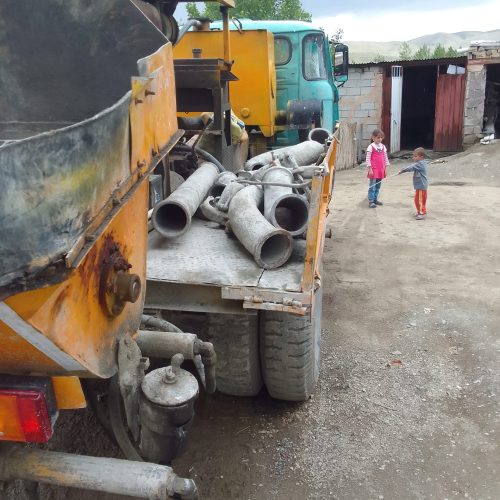 پمپ 550 با ماشین آیفا