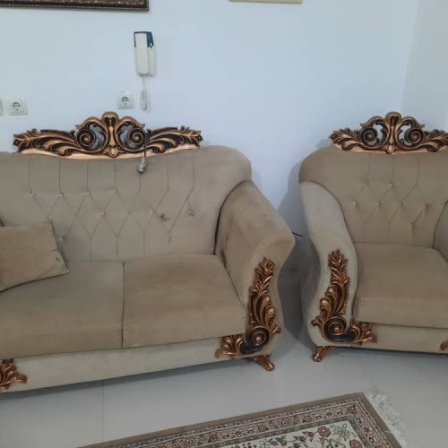 یک عدد سرویس کامل مبل تمیز