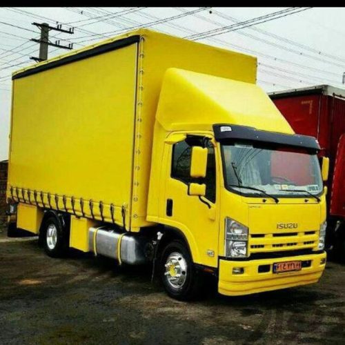 اتوبارباربری آذربار*ایسوزو6متری5کارگرحمل بار