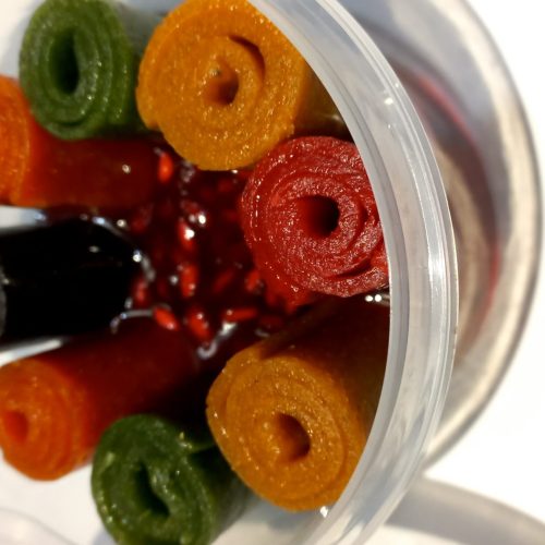 کیک لواشکی خانگی انواع پاپسیکل و کاپ کیک لواشکی خانگی( زاغوم مزه)