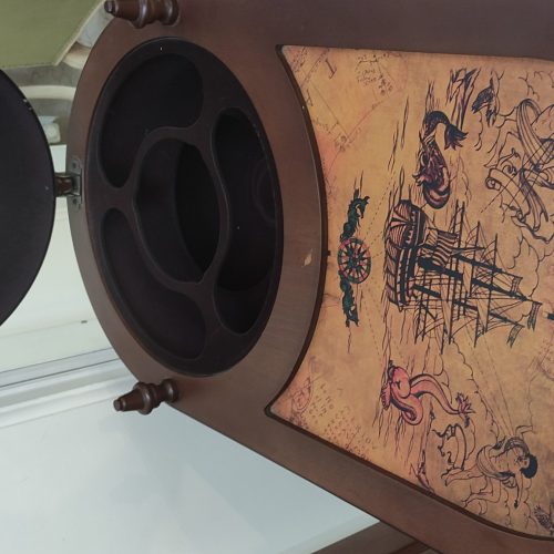 میز بار کره دار ،وارداتی ،مشابه نو