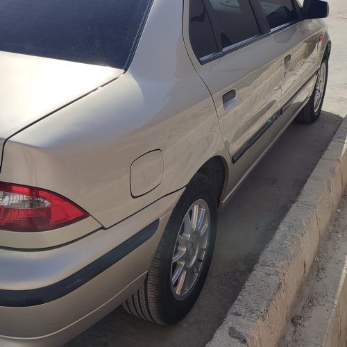 سمند 87 بژ دوگانه کارخانه