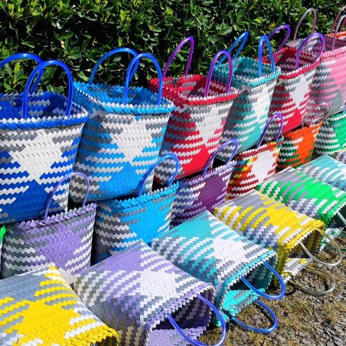 فروش عمده تسمه بافی، ساک دستی بزرگ،باکس لباس،ساک بچه گانه