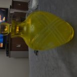 تنگ آبخوری قدیمی بیدی رنگ تراش خورده احتمالا روسی