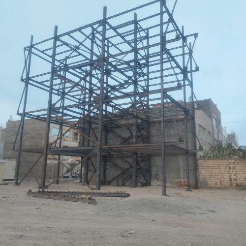 خدمات جوشکاری اسکلت ساختمان