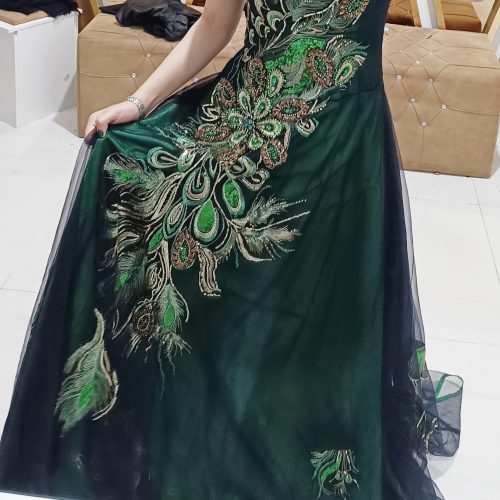 لباس کار شده ی مجلسی