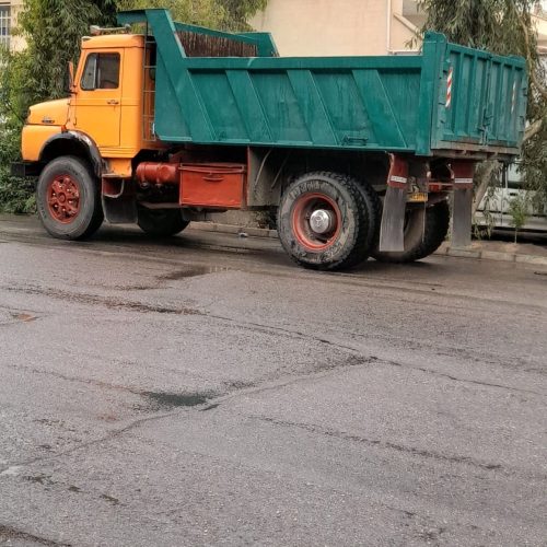 کامیون بنزتک کمپرسی مدل 86