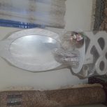 میزفلش خور چوبی،اینه قدی باروکش چوبی،شمدان