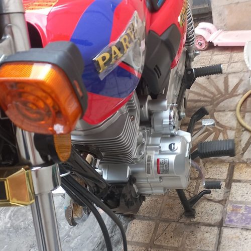 موتورسیکلت صفر کیلومتر، 150cc،متورNMS، تکمیل