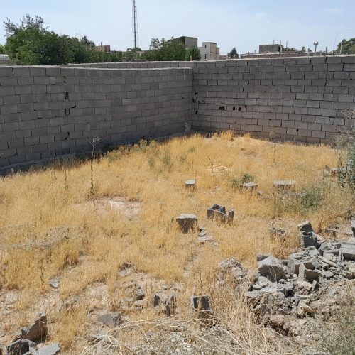 زمین 100متری داخل بافت عرب اباد