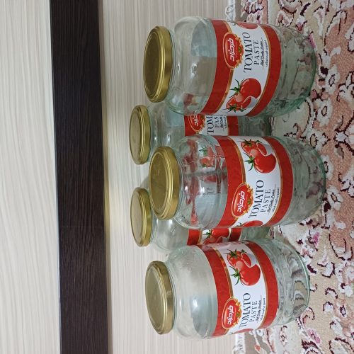 شیشه ی جای رب 2 کیلویی