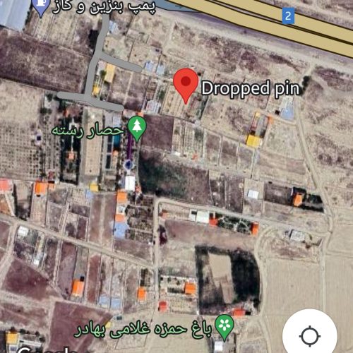 باغ ویلایی با چاه آب وبرق با انواع اقسام درختان میوه وخانه باغ کوچک