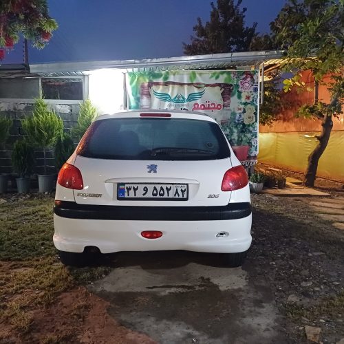 پژو 206 تیپ دو مدل 89