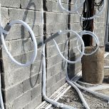 آماده سازی و نصب لوله کولر گازی