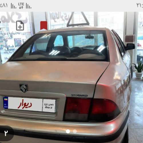 سمند مدل 83 بدون رنگ