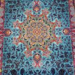 فرش دست بافت تمام ابریشم