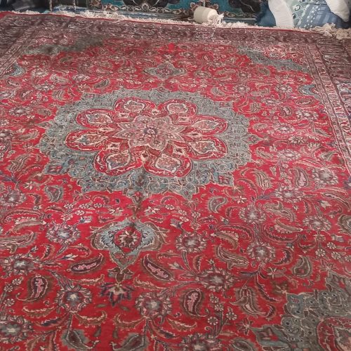 فرش دستباف قدیمی 12متری