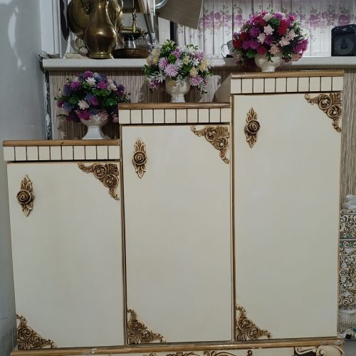 میز تلویزیون ،جا کفشی، ویترین،اینه شمعدان