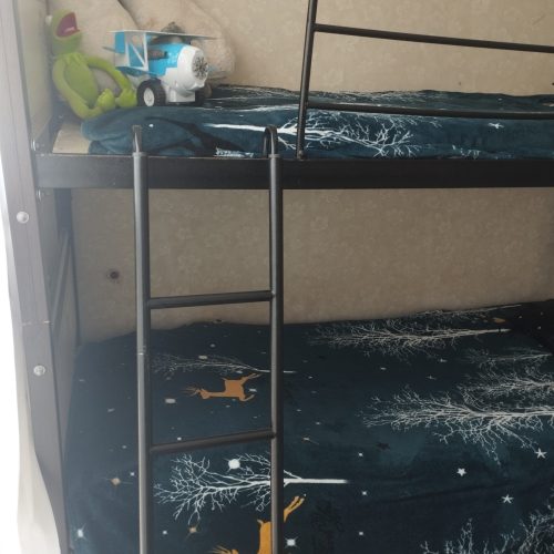 تخت دو طبقه سالم در حد نو