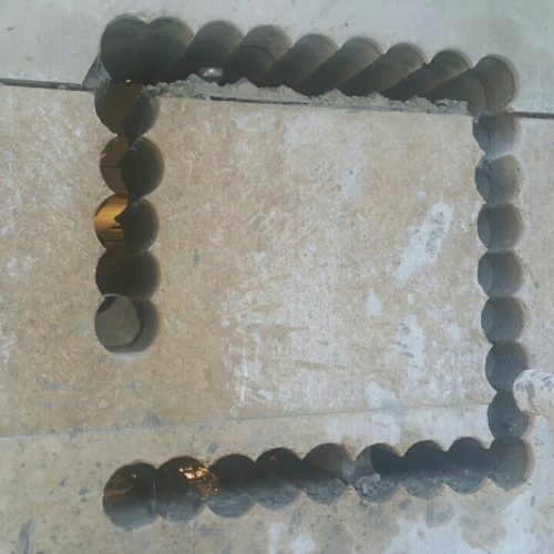 برش بتن مسلح کارگیری کاشت آرماتور ورولبولت