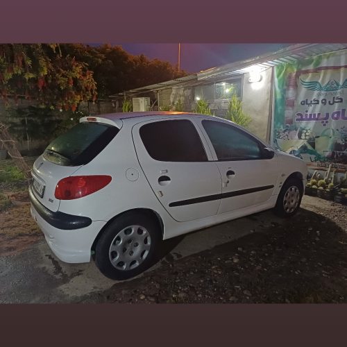 پژو 206 تیپ دو مدل 89