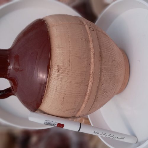 بطری آب سفالی