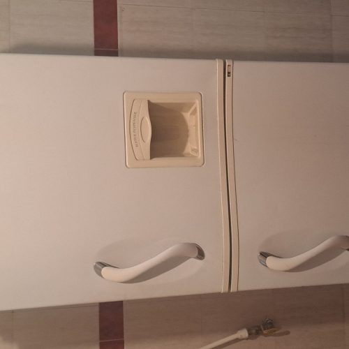 یخچال دوطبقه تمیز بدون ضرب دیدگی و خط خش