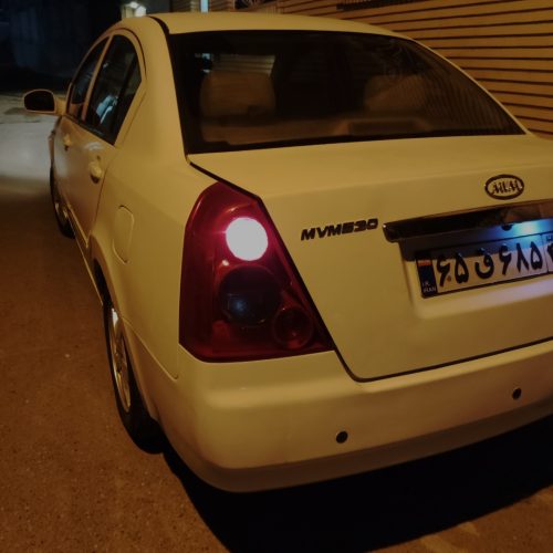 خودروی mvm530 مدل1390 رنگ سفید سالم 225000کارکرد