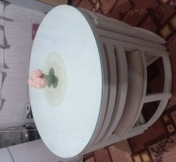 میز غذا خوری 4 نفره در حد نو