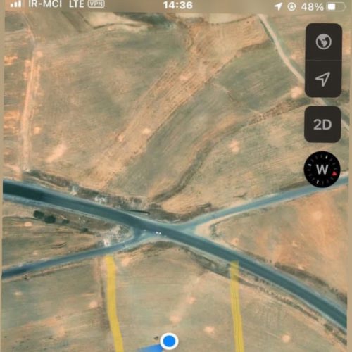 زمین‌کشاورزی_موقعیت عالی برای پمپ بنزین_پمپ گاز_کافه باغ_و….